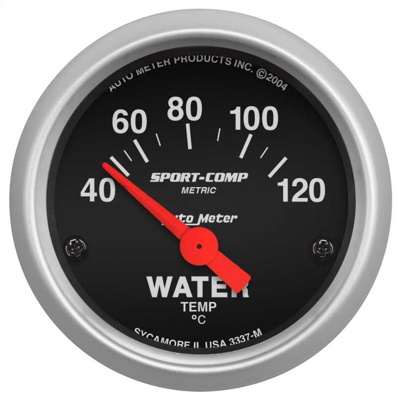 Sport-Comp™ Electric Water Temperature Gauge 3337-M